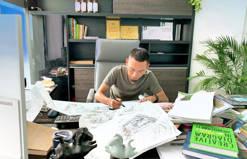 80后知名景观设计师,设计师徐庆