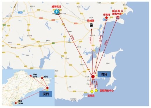 威海石岛恒大御湖庄园规划图,威海恒大御湖庄园108平