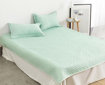 官方正品乳胶冰丝凉席,温度太高推荐一款冰丝凉席