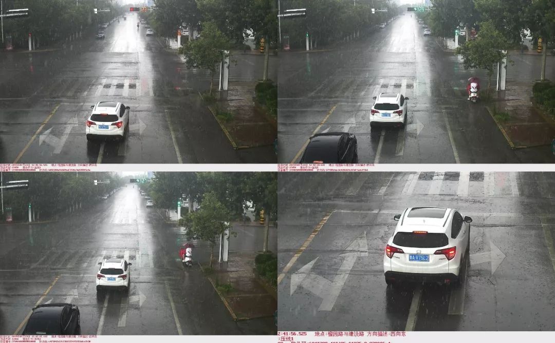 南康压线行驶违法曝光台,车辆违章曝光台压线