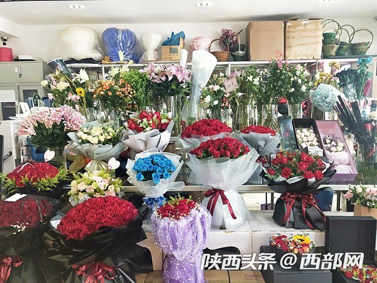 西安玫瑰花99朵多少钱,西安七夕玫瑰花批发直播