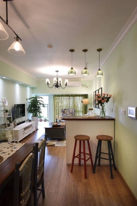 北欧风简单装修房子图片,北欧风小三房装修设计图