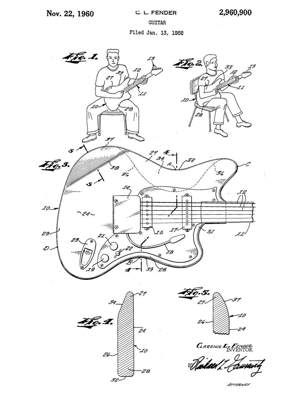 乐队的夏天|电吉他盘点：说说摇滚乐背后的专利（上）