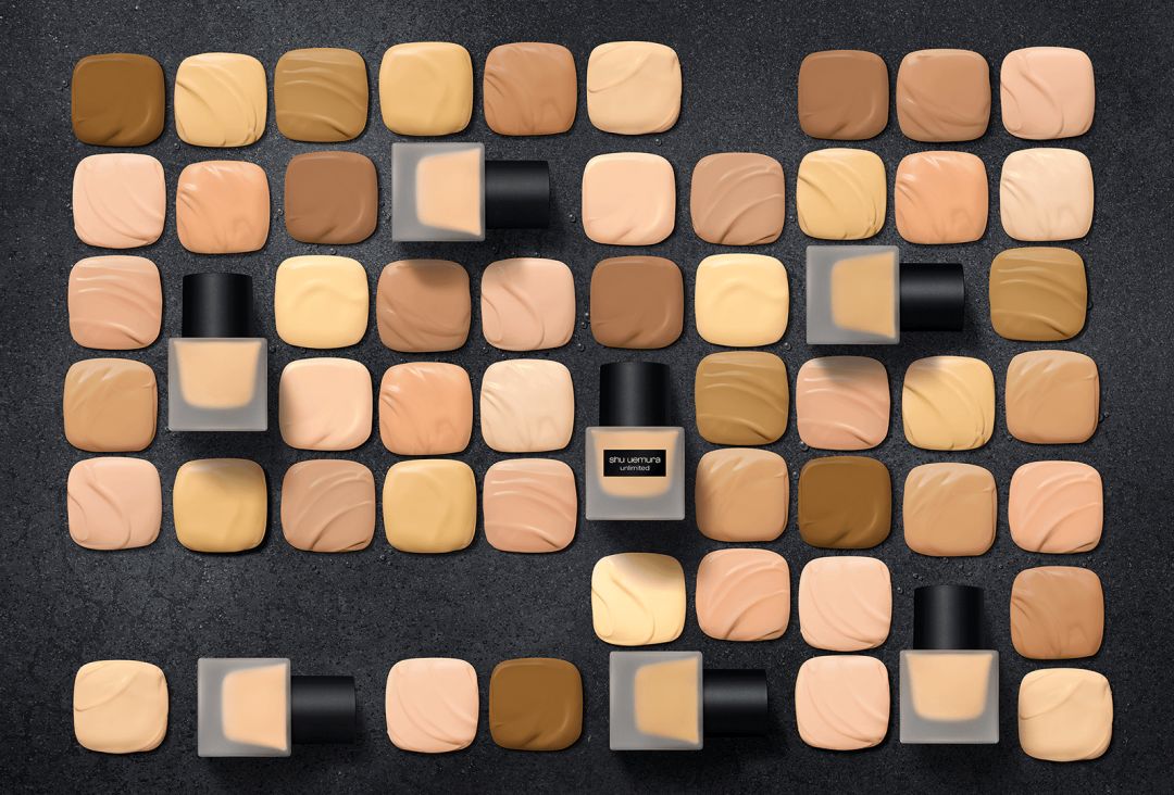 植村秀小方瓶粉底用什么粉扑,植村秀小方瓶气垫试色