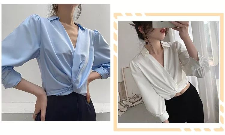 优雅知性衬衫怎么穿好看,简单的衬衫这样穿也好看