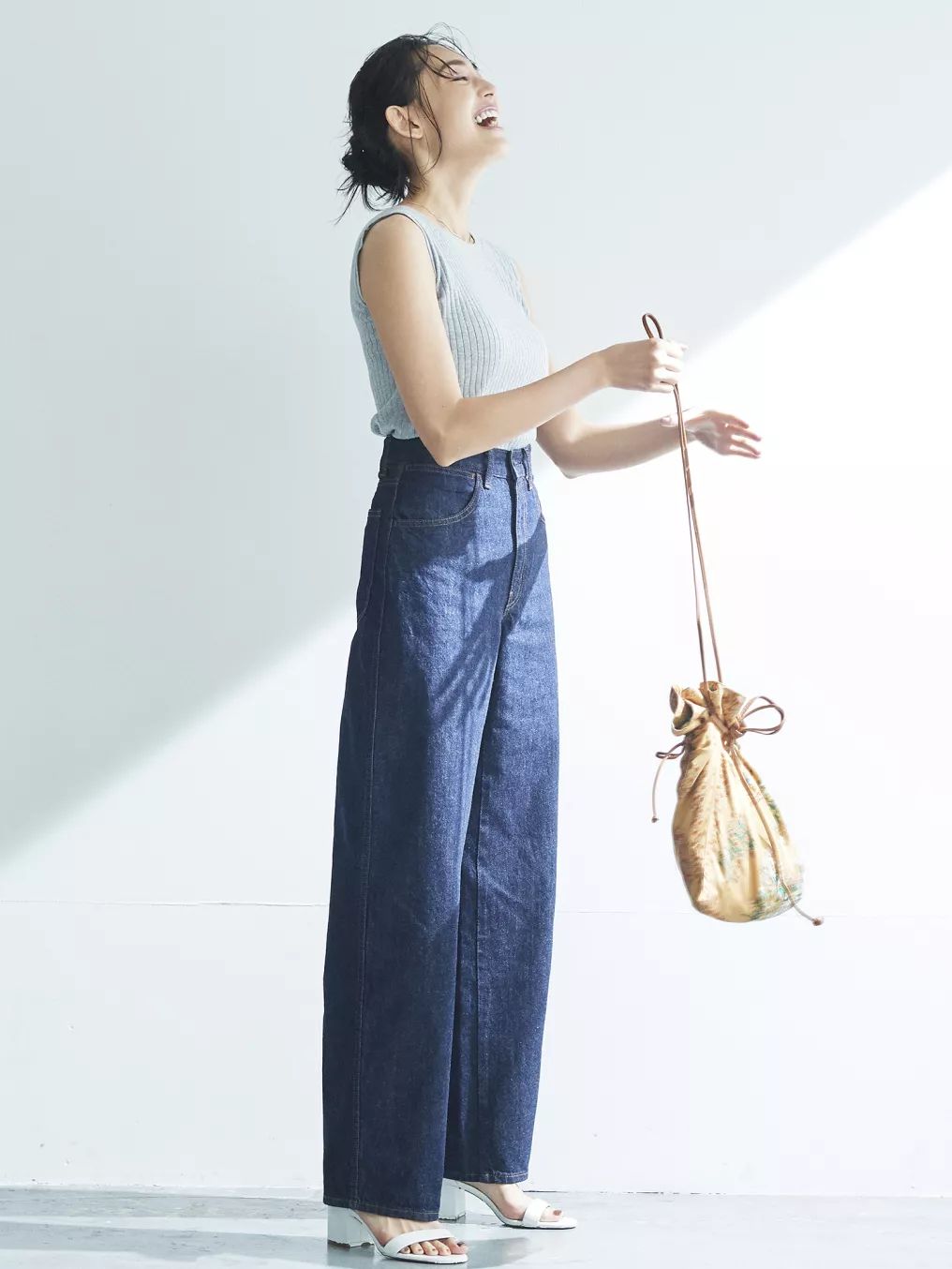 优衣库遮肉穿搭,优衣库显瘦遮肉的牛仔裙