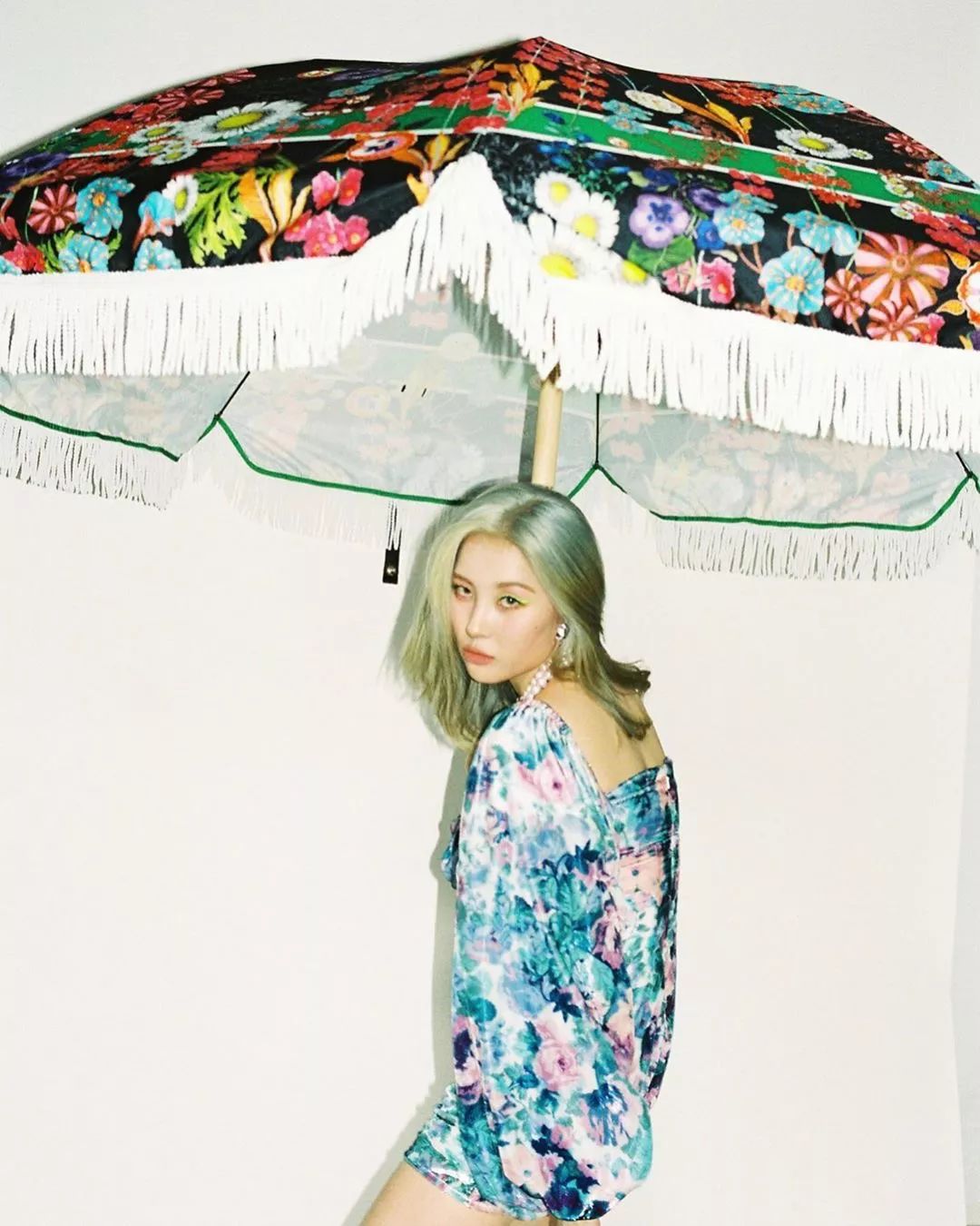 宣美回归造型,宣美回归的头发