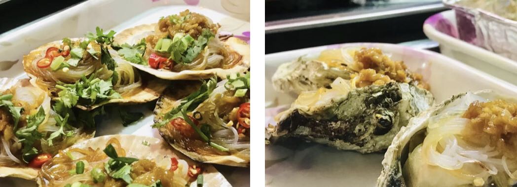 夜太美，尽管再催肥，总有人围着小摊排着队