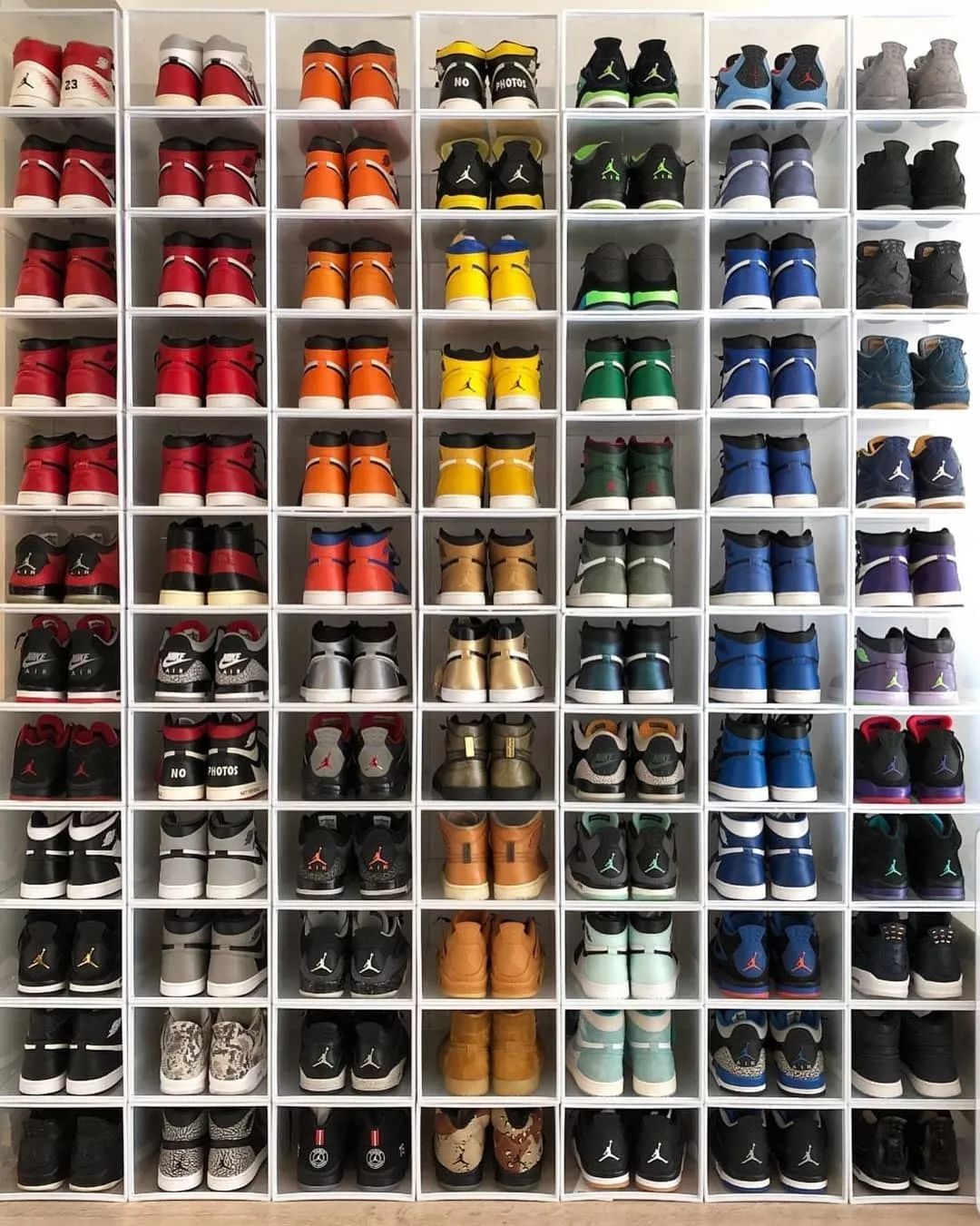 8孔aj1和九孔aj的区别,ajmid穿七孔与八孔哪个好看