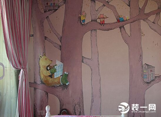 手绘墙画的材料,墙绘是用什么材料画的