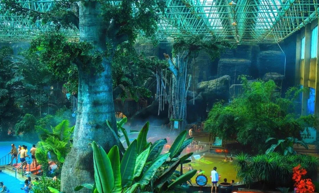 温泉沉浸式泡温泉,有一种享受叫流连忘返