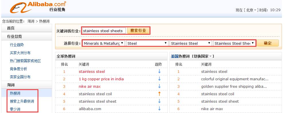 阿里巴巴国际站怎么寻找关键词,阿里巴巴国际站如何找全部关键词