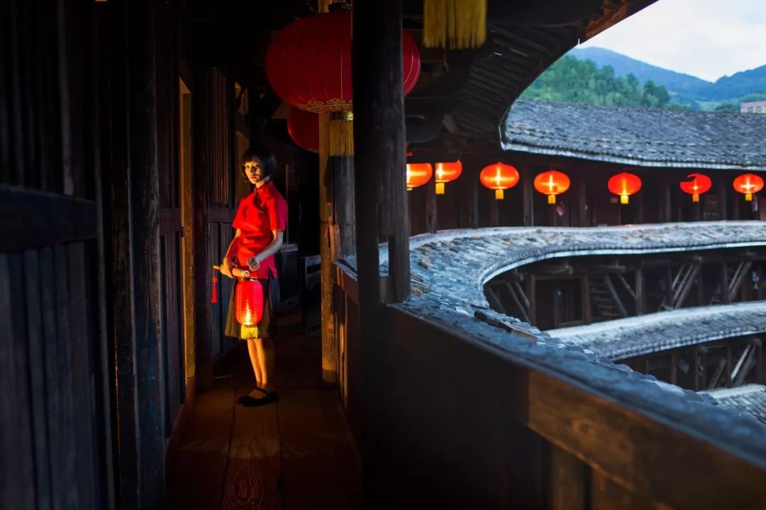 永定土楼柿子攻略,福建永定柿子节云端庆丰收