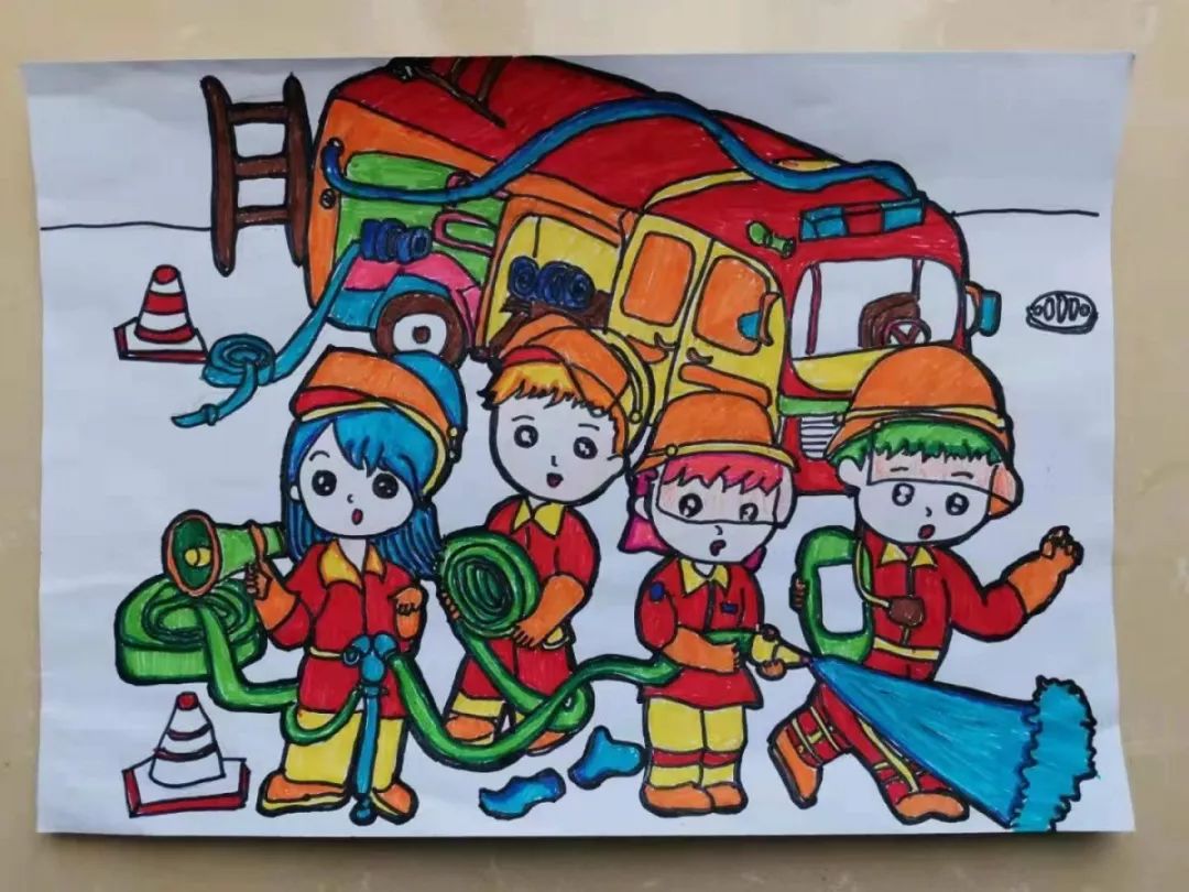 小学生惊艳绘画,高质量小学生绘画作品