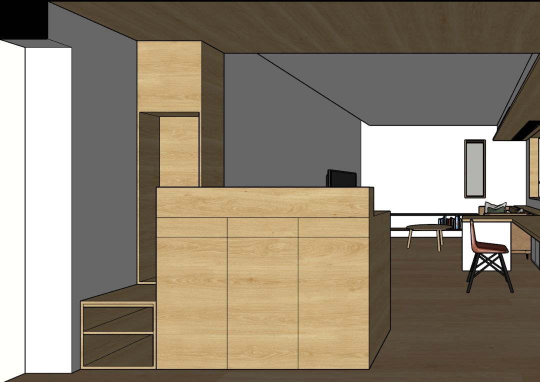 客厅没窗户没有阳光,客厅没有窗户一点采光都没有