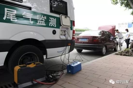 咸宁首例！这个司机接到机动车尾气超排罚单