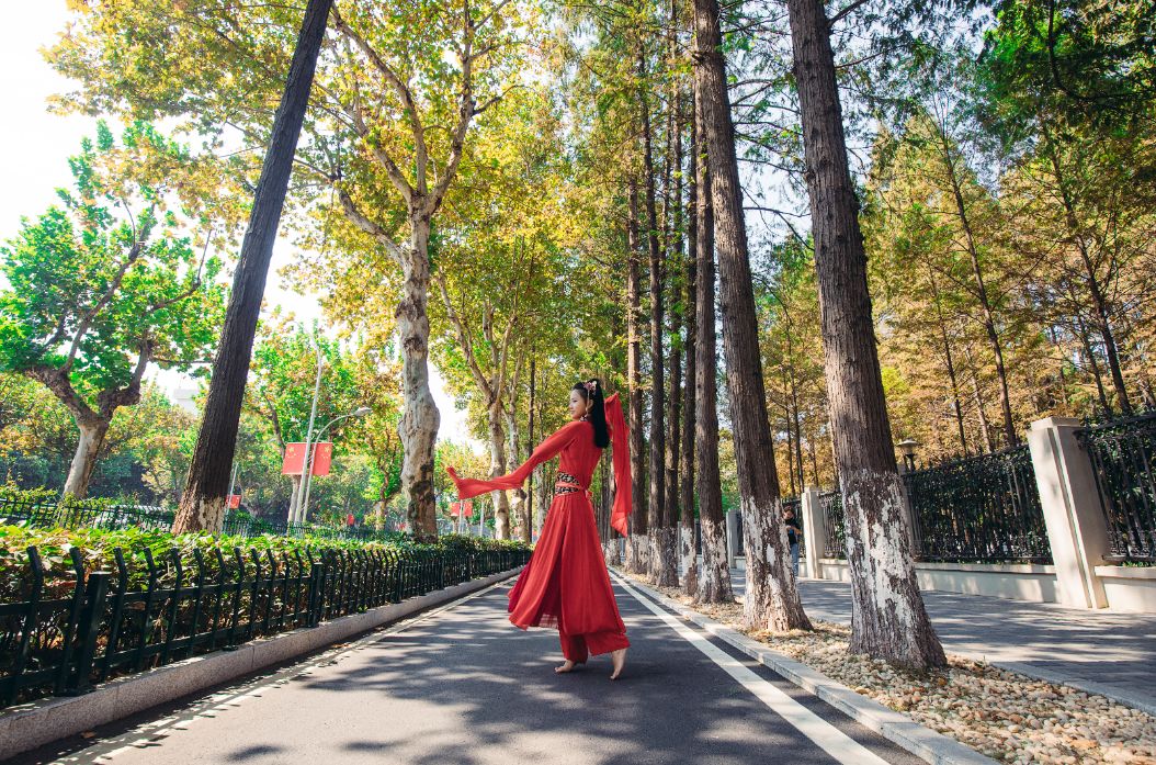 到这十条林荫道上走一走，每条都能邂逅俊男美女