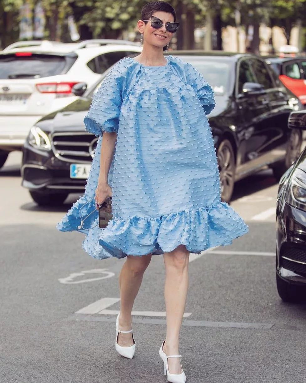 骨架大高个子女生怎么穿搭,肩宽骨架大胖妹妹怎么穿