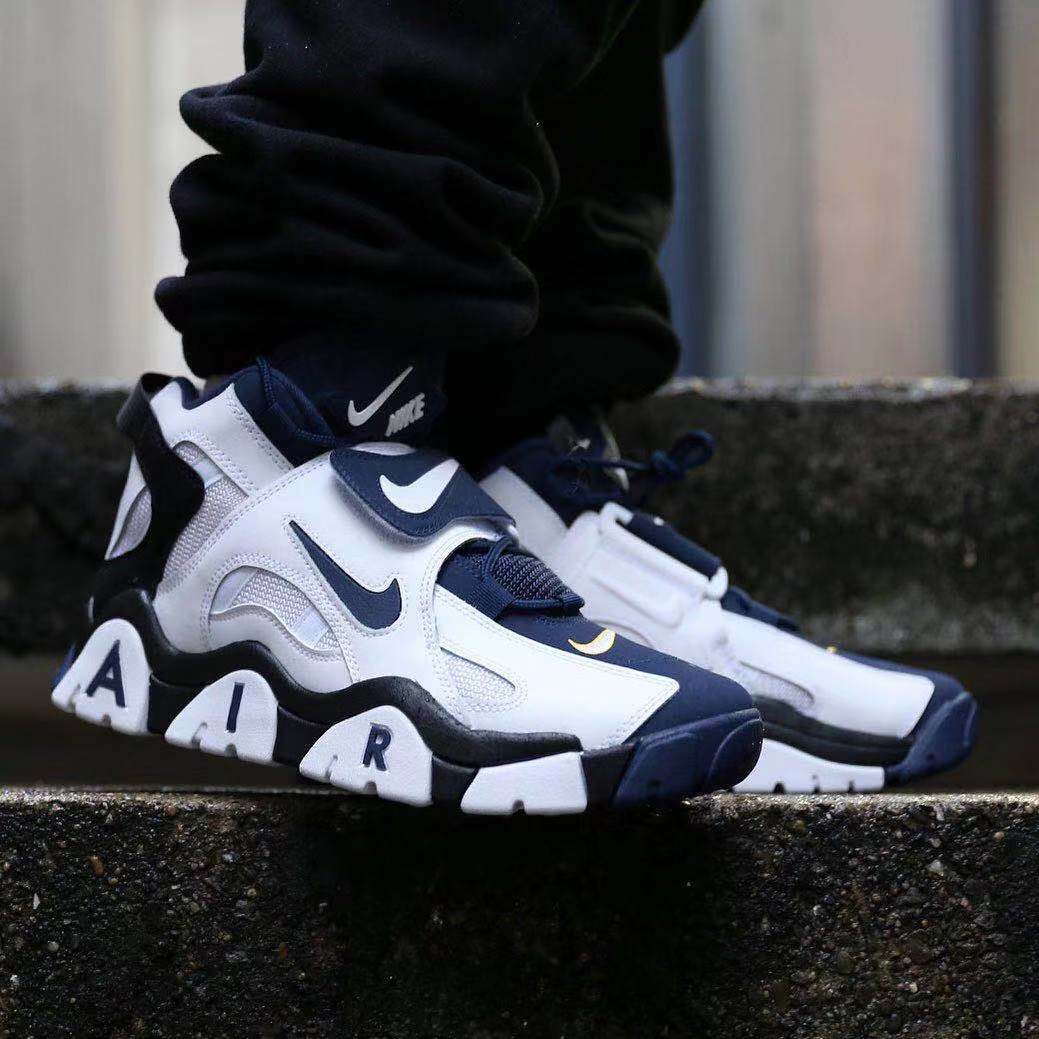 又一全新配色登场!这双复古球鞋AirBarrageMid真的不心动?