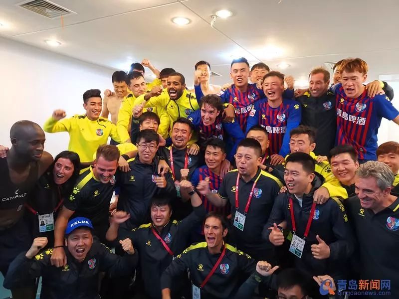 青岛黄海青港队2019赛季冲超回顾,黄海青岛冲超庆典
