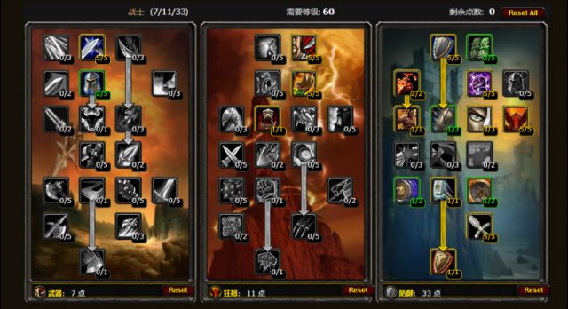 怀旧服防战速成,怀旧服防御战士天赋心得