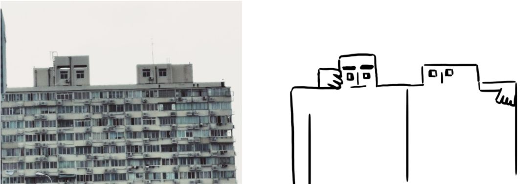 这张图非常火,网友留言说:这个星星就不知道把板凳往前挪一挪吗