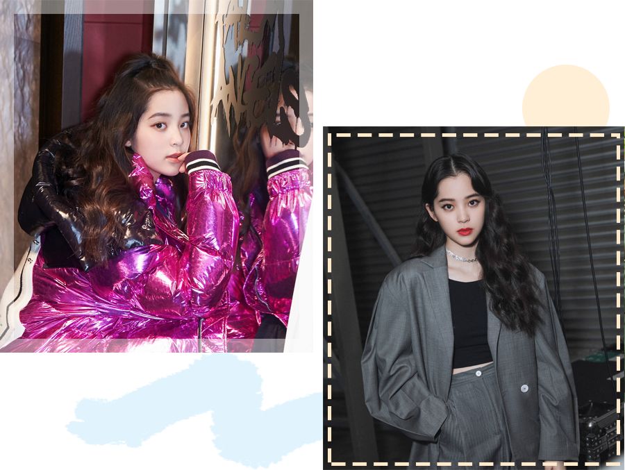 jennie发型双丸子头编发,黑色大波浪长发发型jennie