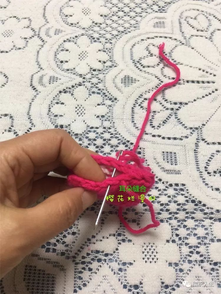 儿童加厚针织毛线帽围脖,冬天毛线帽子围脖的教程