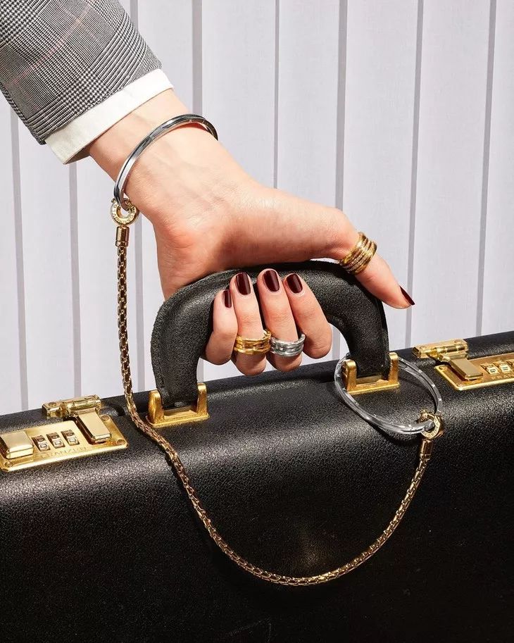 时髦戒指,时髦可调节戒指