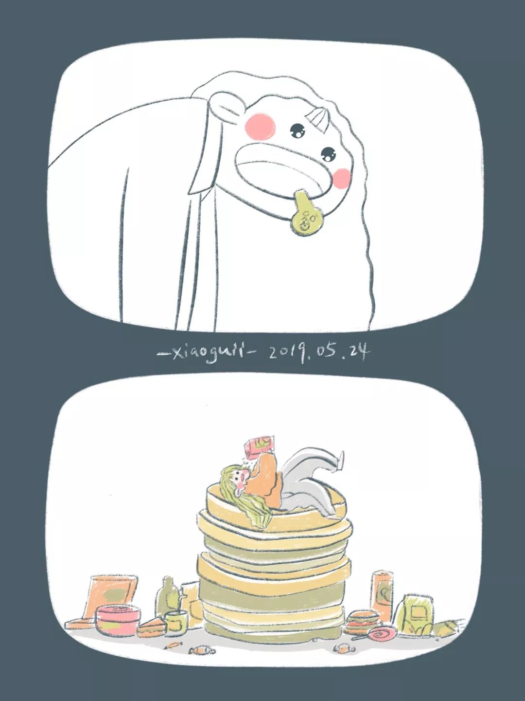 「乐趣日常」板绘PS+GIF制作10节课报名啦！用插画记录你的生活叭