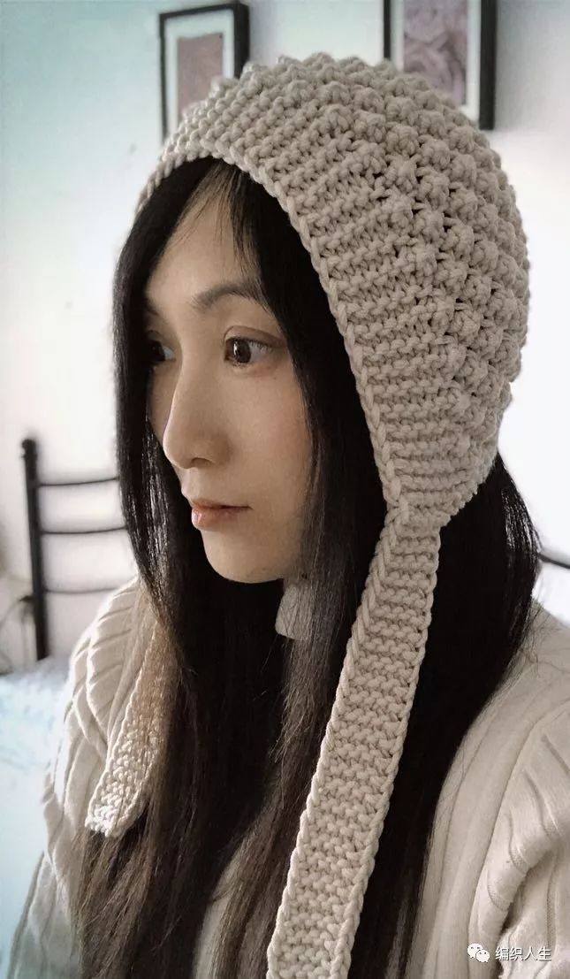 仿淘宝款树叶圆顶帽子,仿大牌钩织帽子