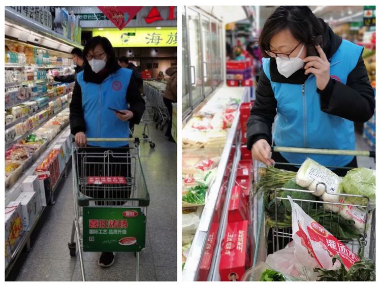 你安心在家我用心服务,广州市天河区龙洞街道疫情