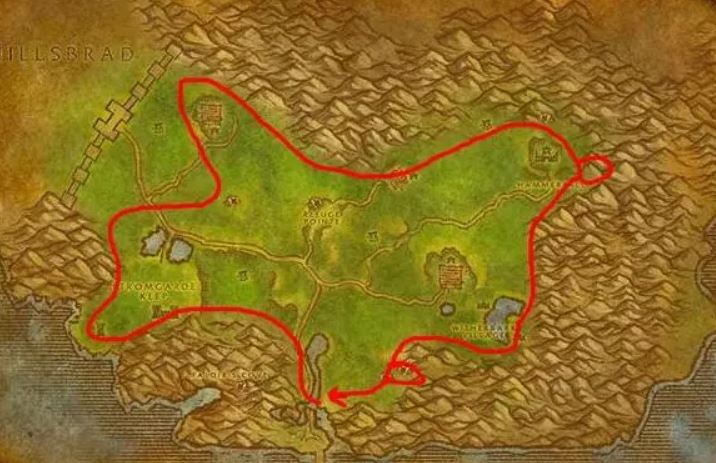 采矿220-300攻略矿石分布图,部落采矿1-300攻略矿石分布图