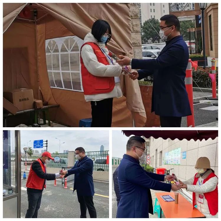 象山：千朵玫瑰送雷锋，致敬最美抗疫人！