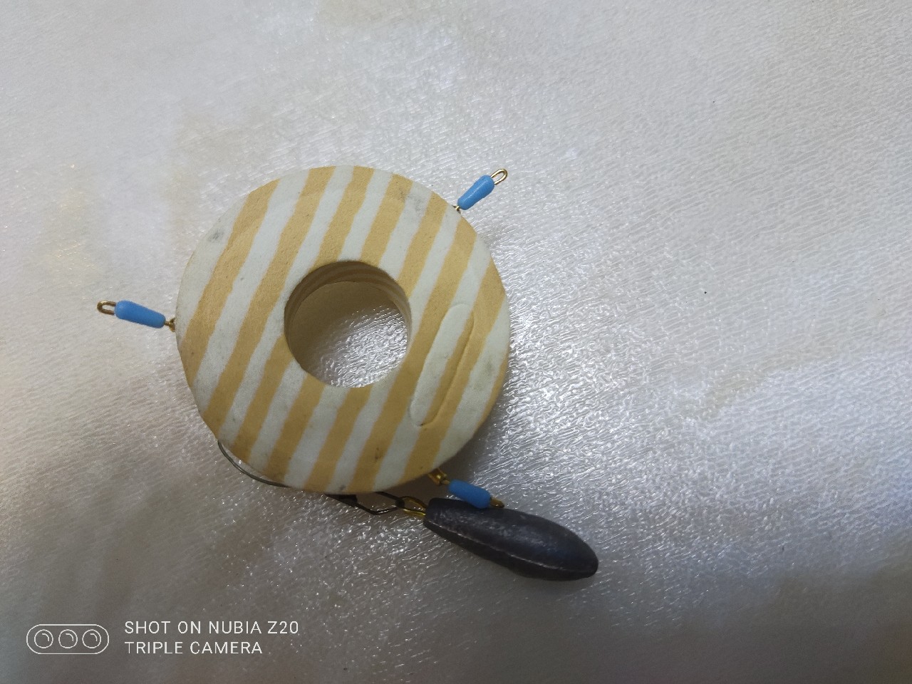 滩钓手工制作,手工自制过河钓