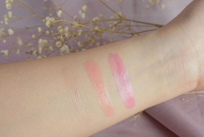 mac圣诞限定试色,mac樱花粉金西柚色