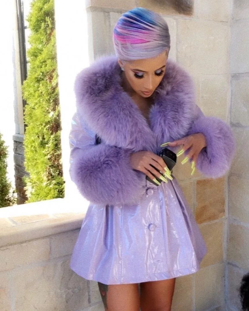 cardib亚裔美甲师,cardib的美甲师