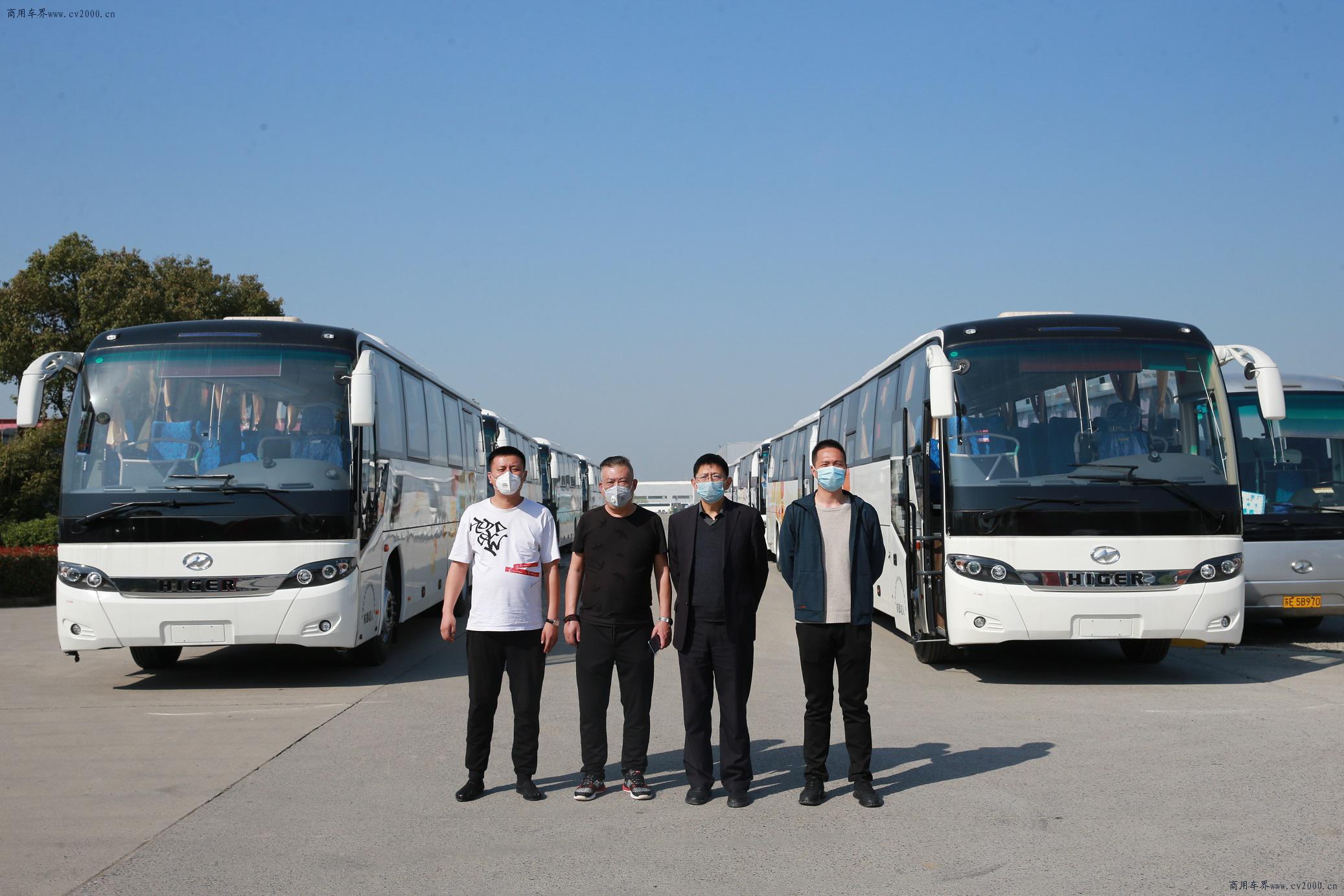 关注|交车啦!42辆苏州金龙海格客车助力天津“复工潮”