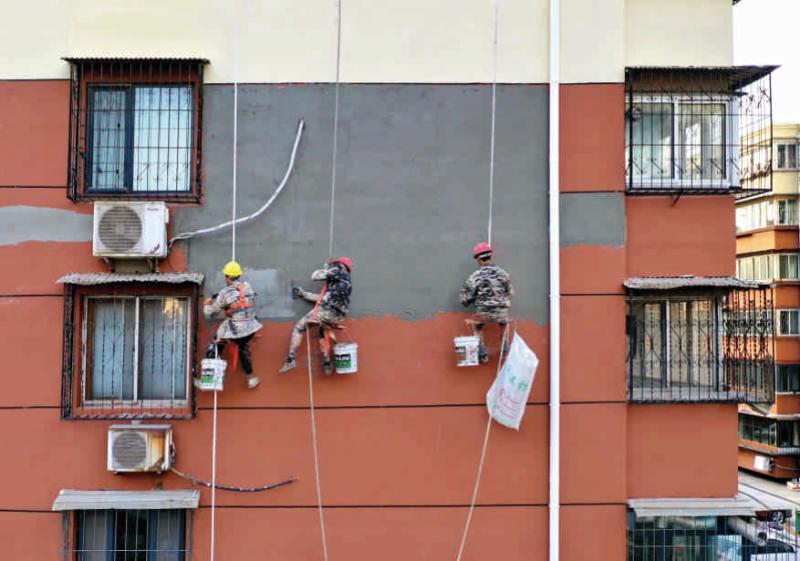 老旧小区房屋翻新,老旧小区楼顶翻新改造