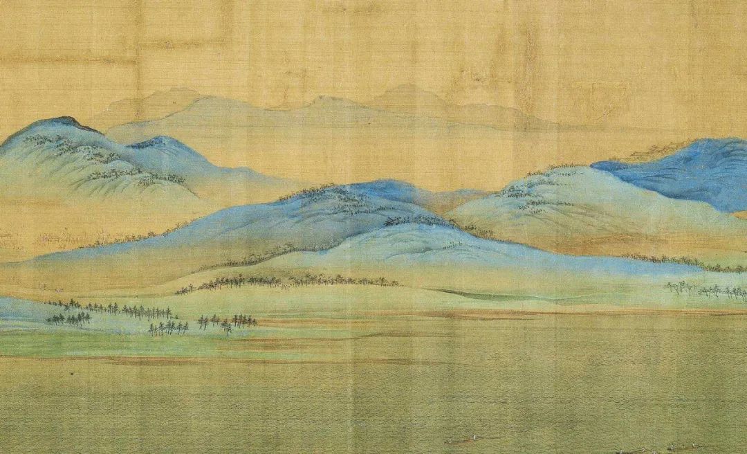 100幅茶渍山水画,茶渍山水画