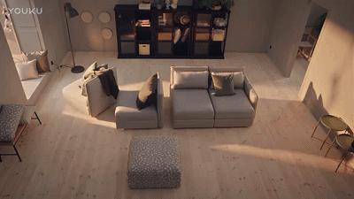 我用沙发把家里5口人分开后……家人感情反而升温了