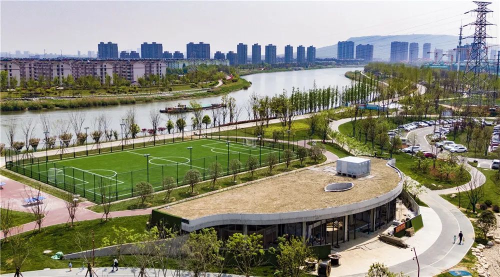 秦淮河畔公园,城南河青奥体育公园