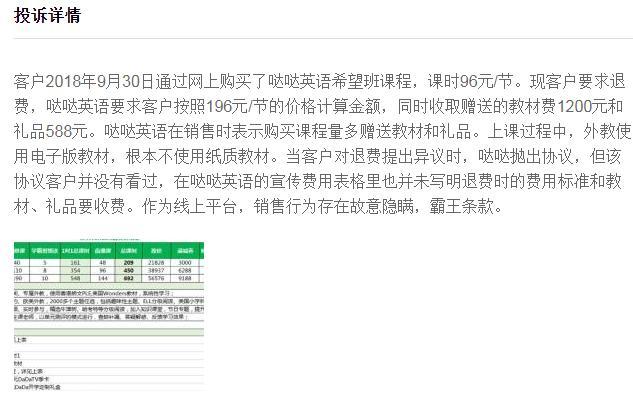 哒哒英语违约,哒哒英语退费难怎么投诉