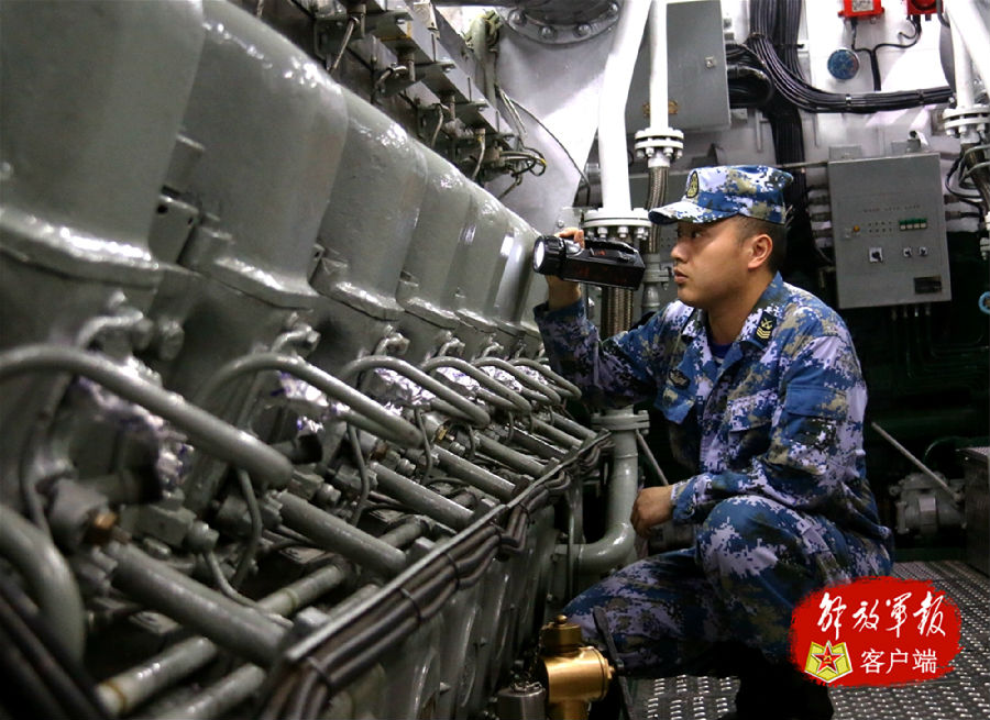 致我最亲爱的:对不起,我是舰艇兵,不能陪你过节了