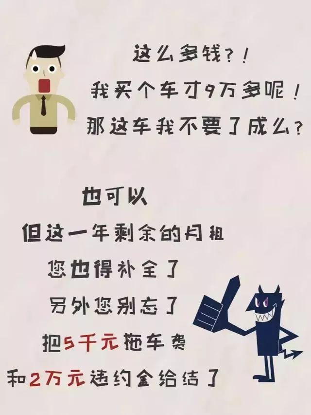 汽车以租代购详解,以租代购买汽车注意事项