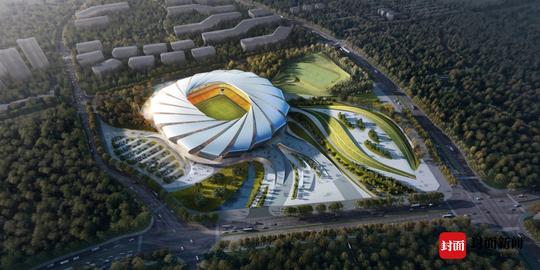 2024还在修建的专业足球场,龙兴足球场2024看台改造