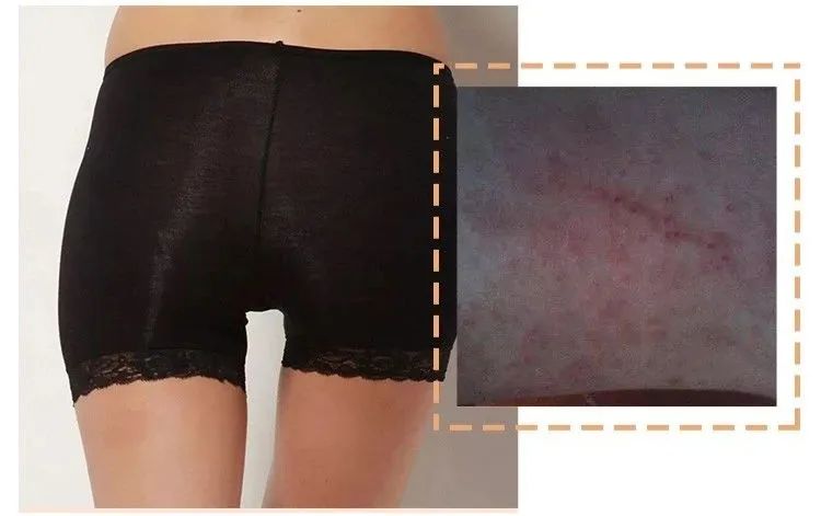 夏季超薄透气冰感收腹裤,冰感收腹提臀安全裤