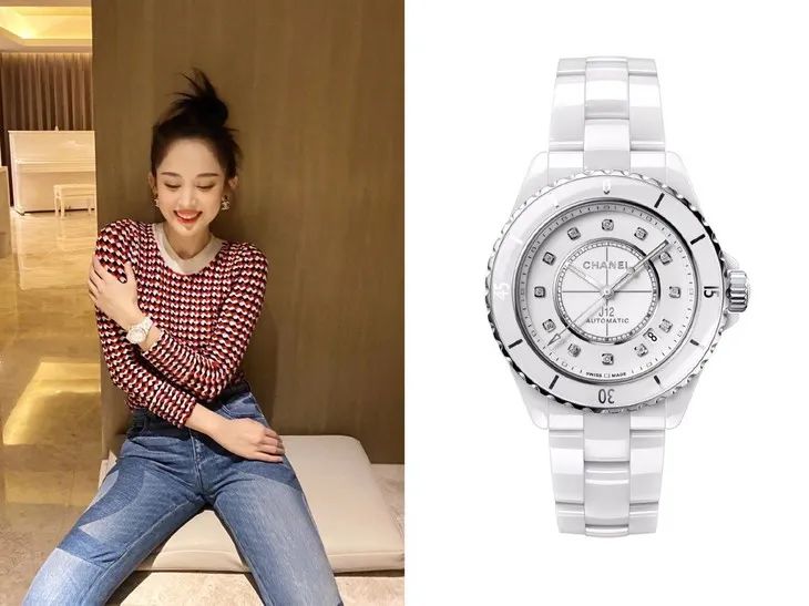 lisarose小金表,lisa同款腕表