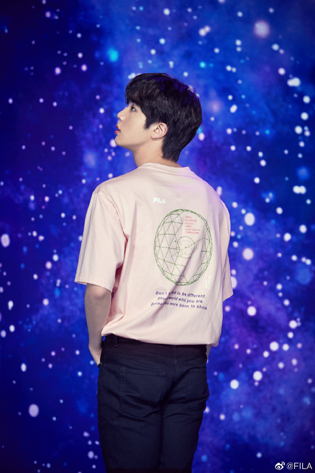 fila代言人防弹,防弹少年团最新宣传海报