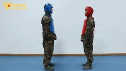 练起来很爽的动作,练自由搏击超帅第一视角